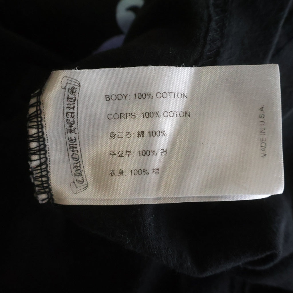 CHROME HEARTS(クロムハーツ) Gradation DAGGER LONG SLEEVE グラデーション ダガー ロングスリーブ 長袖シャツ ロンT ブラック