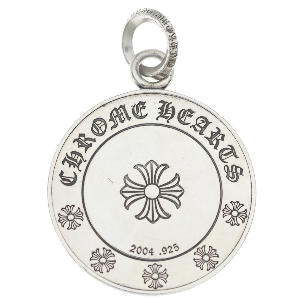 CHROME HEARTS(クロムハーツ) CHRM ANGL MDL LG ラージ エンジェルメダル ペンダントトップ シルバー BCA228
