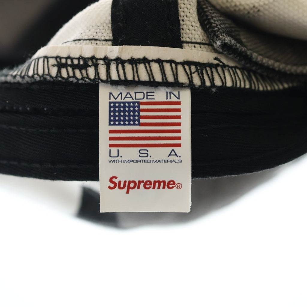 SUPREME(シュプリーム) 25AW Pigment Coated Canvas S Logo 6-Panel ピグメント コーティングキャンバス Sロゴ 6パネルキャップ 帽子 グレー
