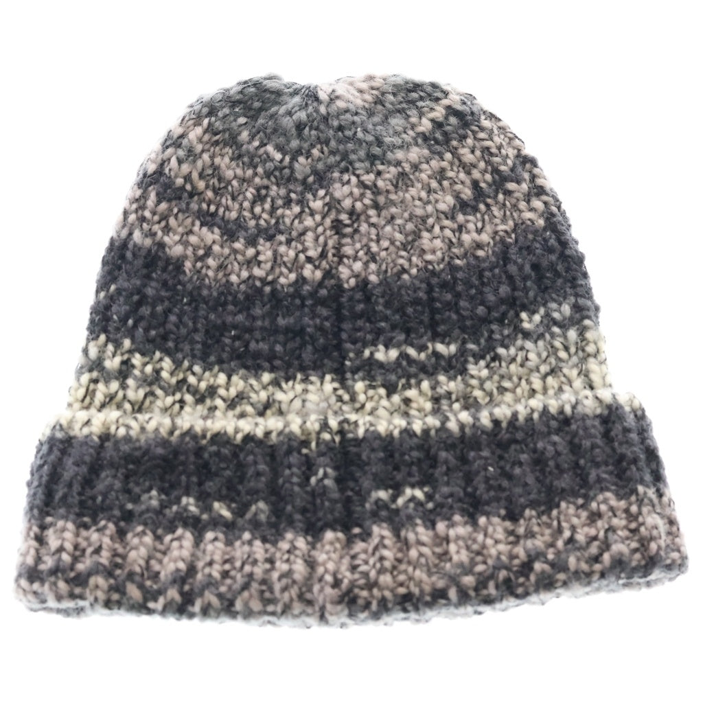 SUPREME(シュプリーム) 24AW Space Dye Stripe Beanie スペースダイ ストライプニットビーニー ニット帽 帽子 グレー