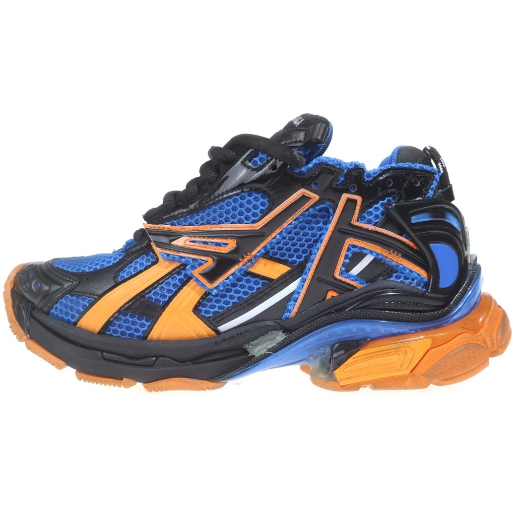 BALENCIAGA(バレンシアガ) Runner Sneaker ランナー ローカットスニーカー ブルー/オレンジ 677403