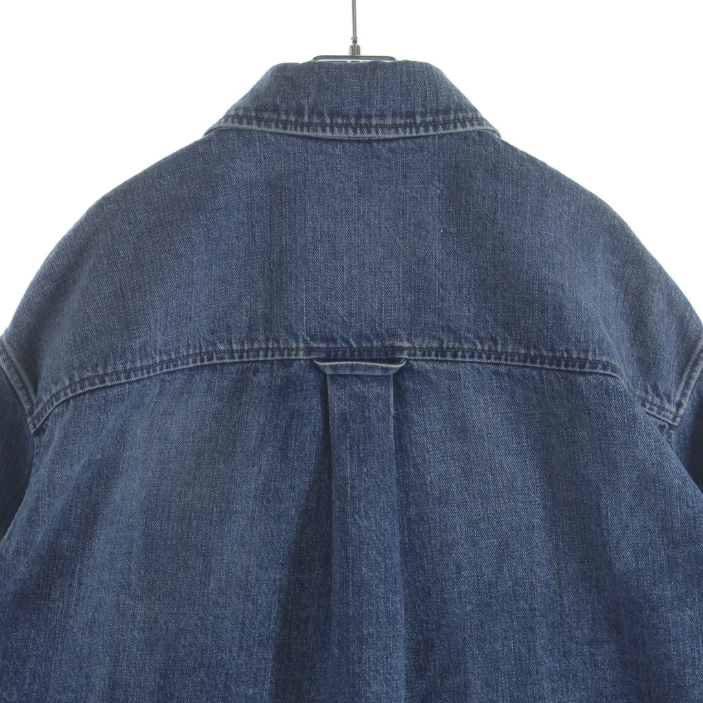 JIL SANDER +(ジルサンダープラス) Japanese Denim Overshirt J47DL0153 J45259 ジャパニーズ デニム オーバーシャツ ジャケット インディゴ