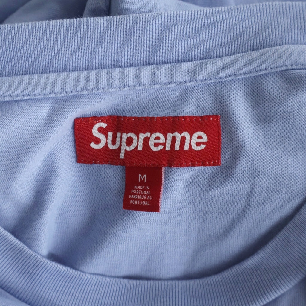 SUPREME(シュプリーム) 25SS Small Box Tee スモールボックスロゴ クルーネック半袖Tシャツ ブルー