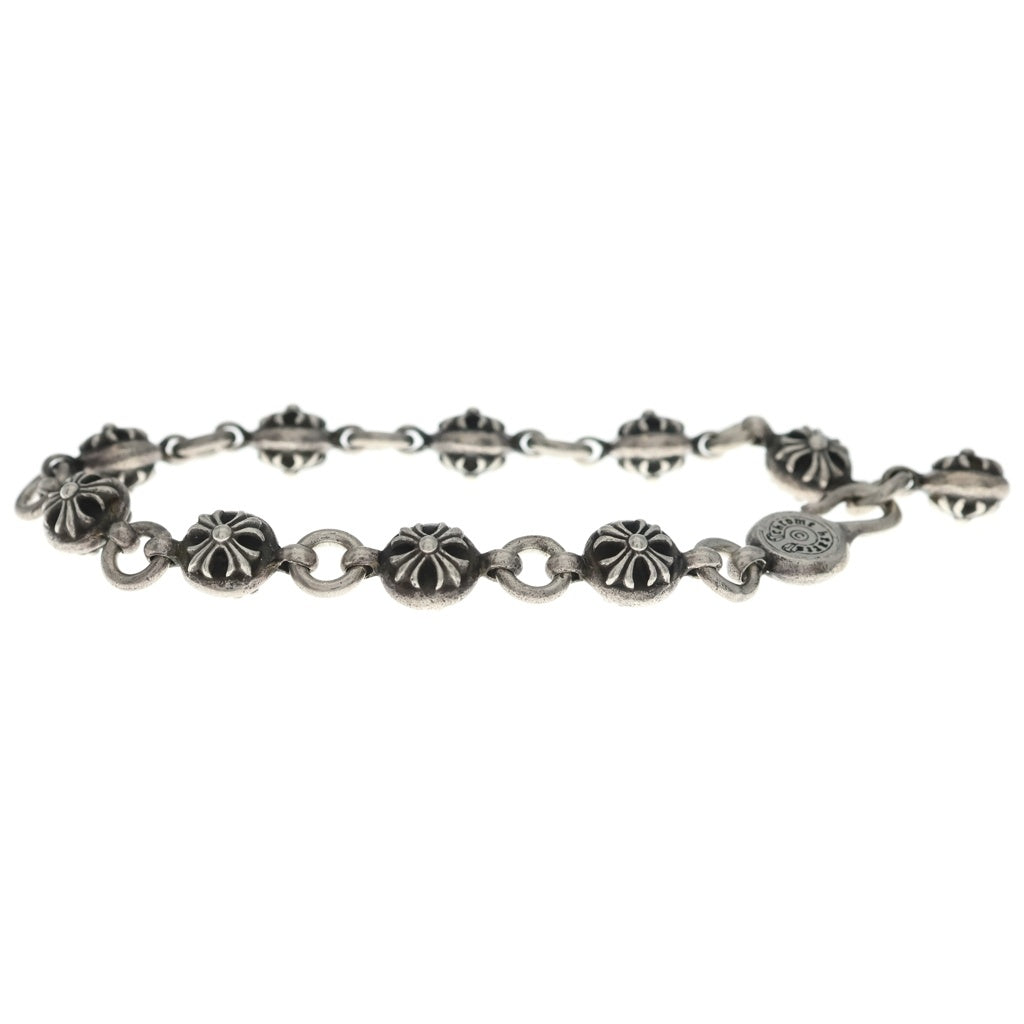 CHROME HEARTS(クロムハーツ) NO2 BALL #2クロスボールブレスレット シルバー BCA176