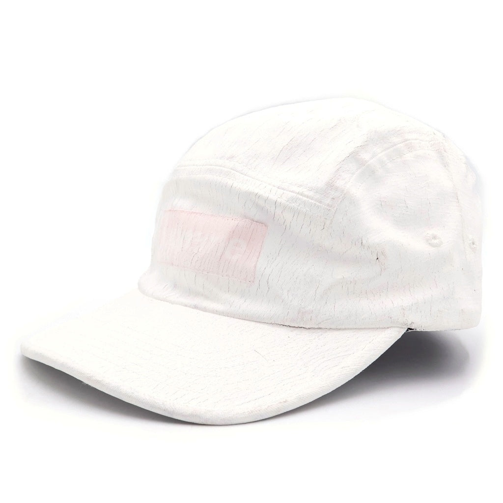 SUPREME(シュプリーム) × MM6 Painted Camp Cap SH2TC0001 M35171 ペイント加工 キャップ 帽子 ホワイト