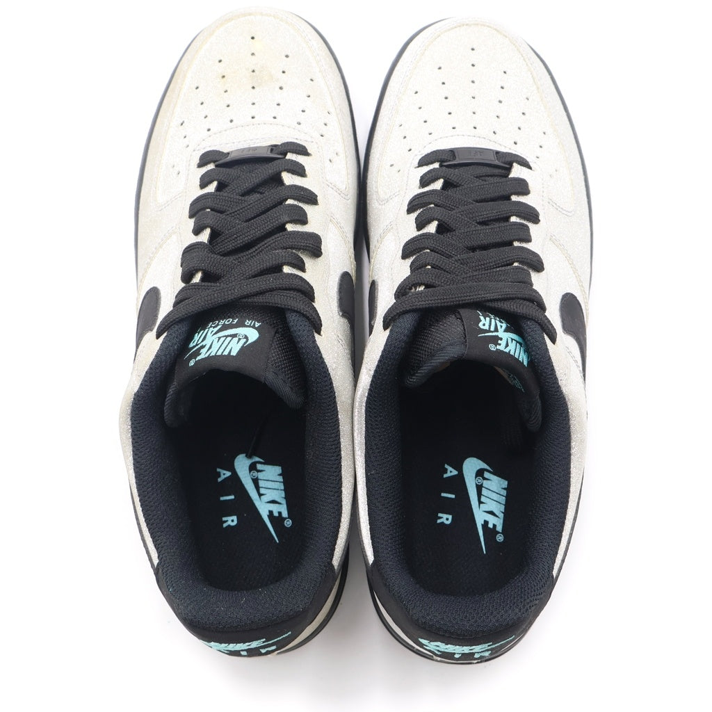 NIKE(ナイキ) 【観賞用2015年製】 AIR FORCE1 LOW '07 LV8 エアフォース1 ダイヤモンドクエスト ローカットスニーカー シルバー US9.5/27.5cm 718152-005