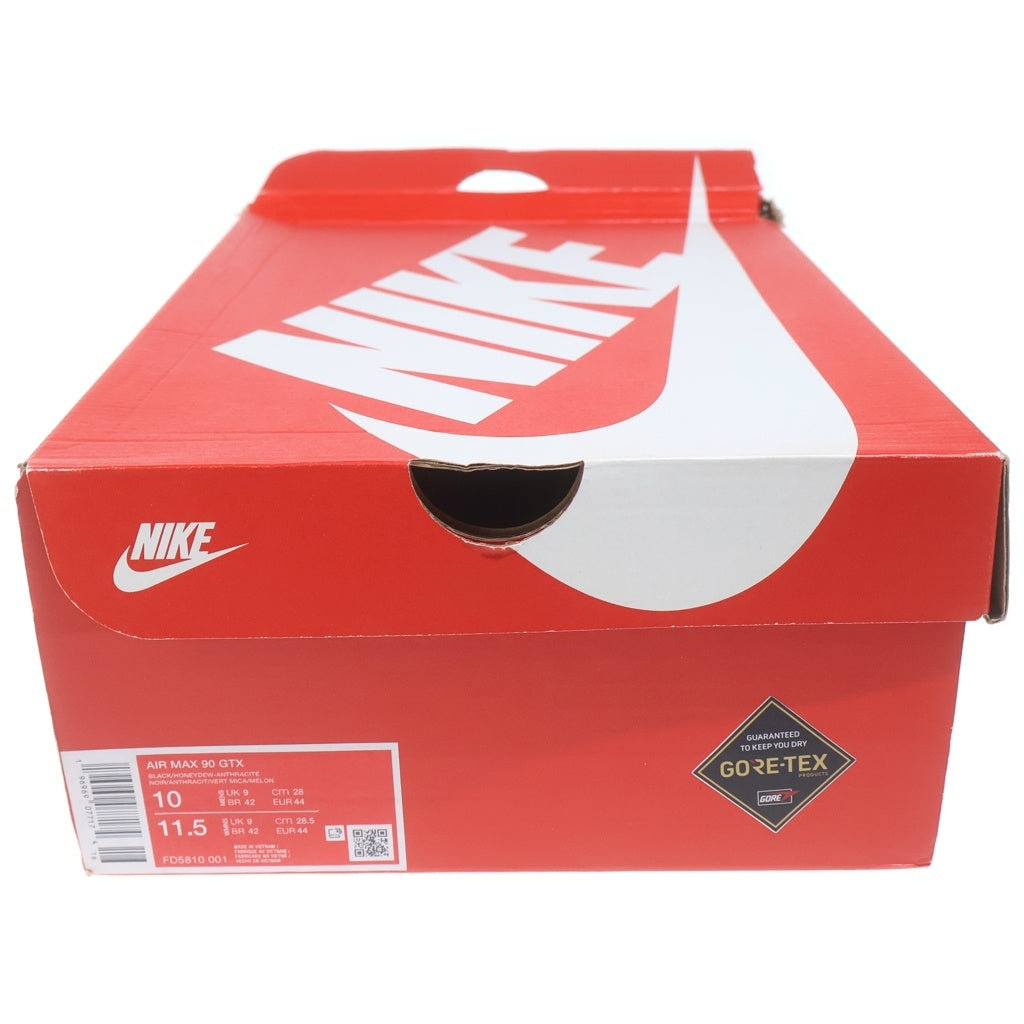NIKE(ナイキ) AIR MAX90 GORE-TEX エアマックス90 ゴアテックス ローカットスニーカー ブラック US10/28cm FD5810-001