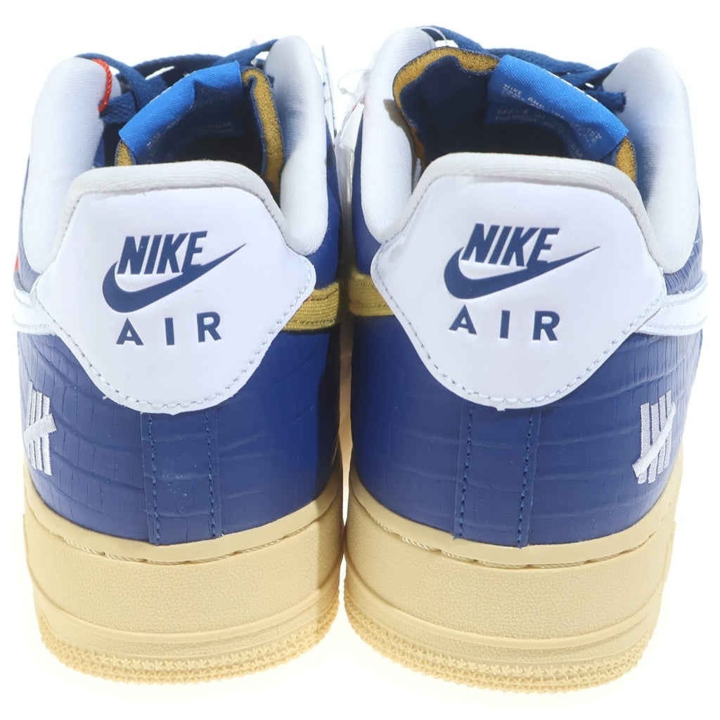 NIKE(ナイキ) ×UNDEFEATED Air Force 1 Low 5 On It DM8462-400 エアフォース1 ロー ファイブオンイット イエロー/ブルー US11/29cm