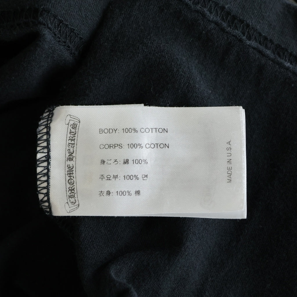 CHROME HEARTS(クロムハーツ) CH T-SHIRT アメリカンフラッグ ヴァインダガー 半袖Tシャツ ブラック