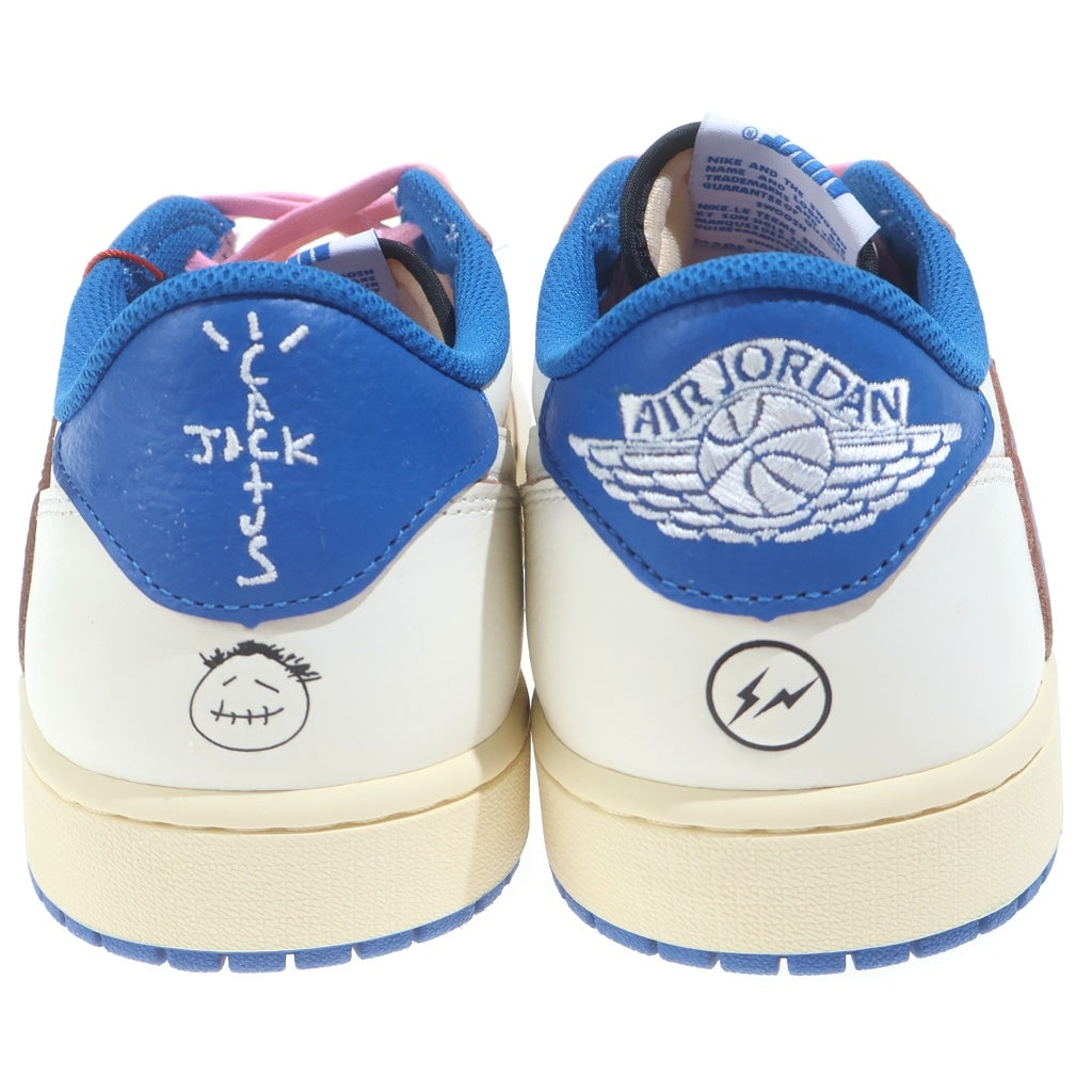 NIKE(ナイキ) ×TRAVIS SCOTT ×FRAGMENT DESIGN AIR JORDAN1 LOW OG SP トラヴィススコット フラグメントデザイン エアジョーダン1 ローカットスニーカー DM7866-104