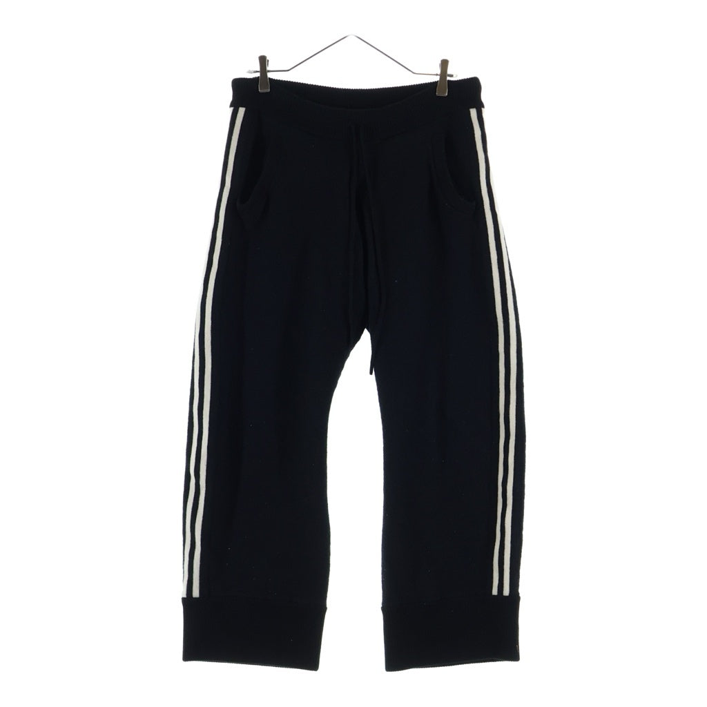 Maison Margiela(メゾンマルジェラ) 21AW サイドライン ウールジョガーパンツ S50KA0577 S17836 ブラック