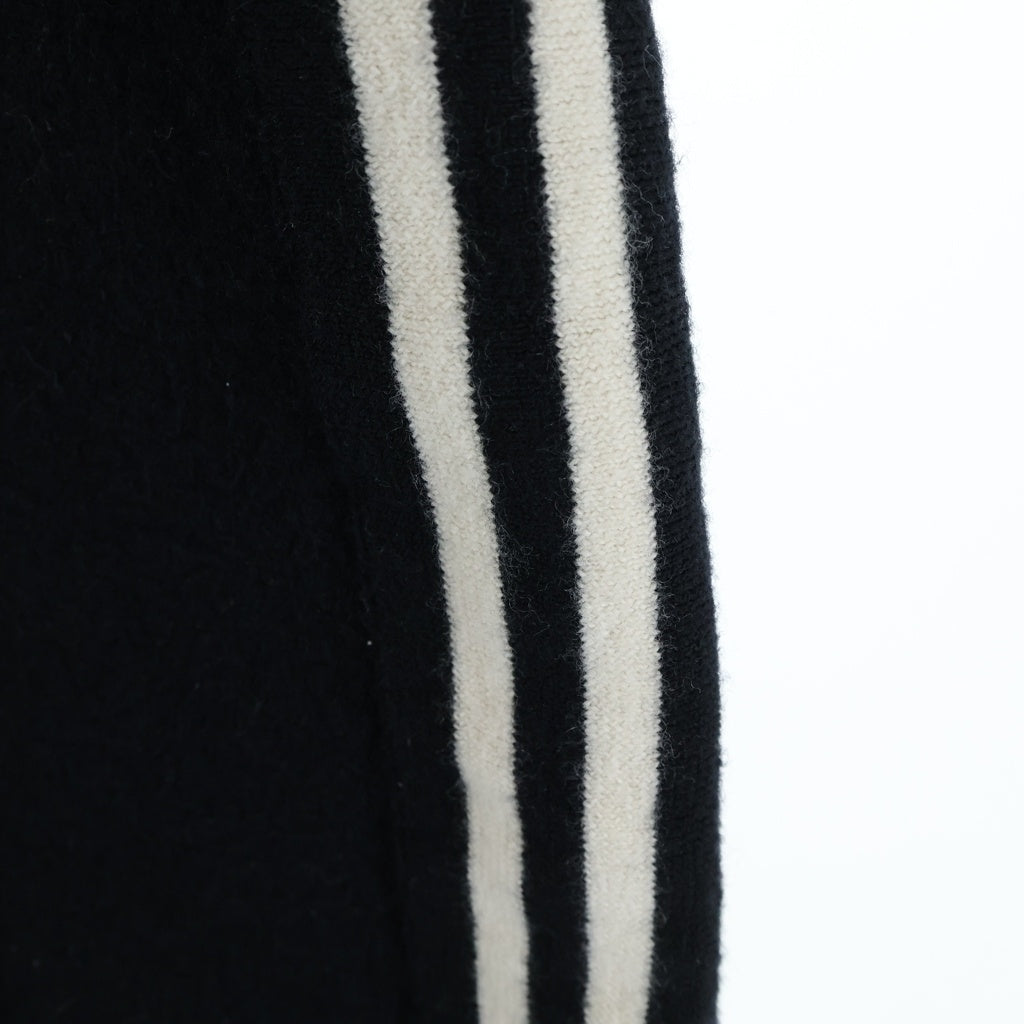 Maison Margiela(メゾンマルジェラ) 21AW サイドライン ウールジョガーパンツ S50KA0577 S17836 ブラック