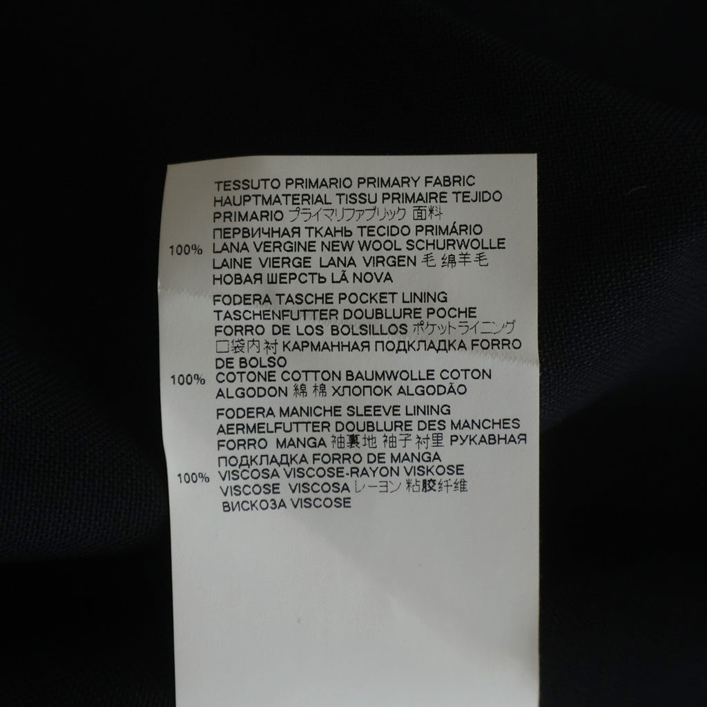 Maison Margiela(メゾンマルジェラ) 21SS ボタンレステーラードジャケットノーカラージャケット S50BN0370 ブラック