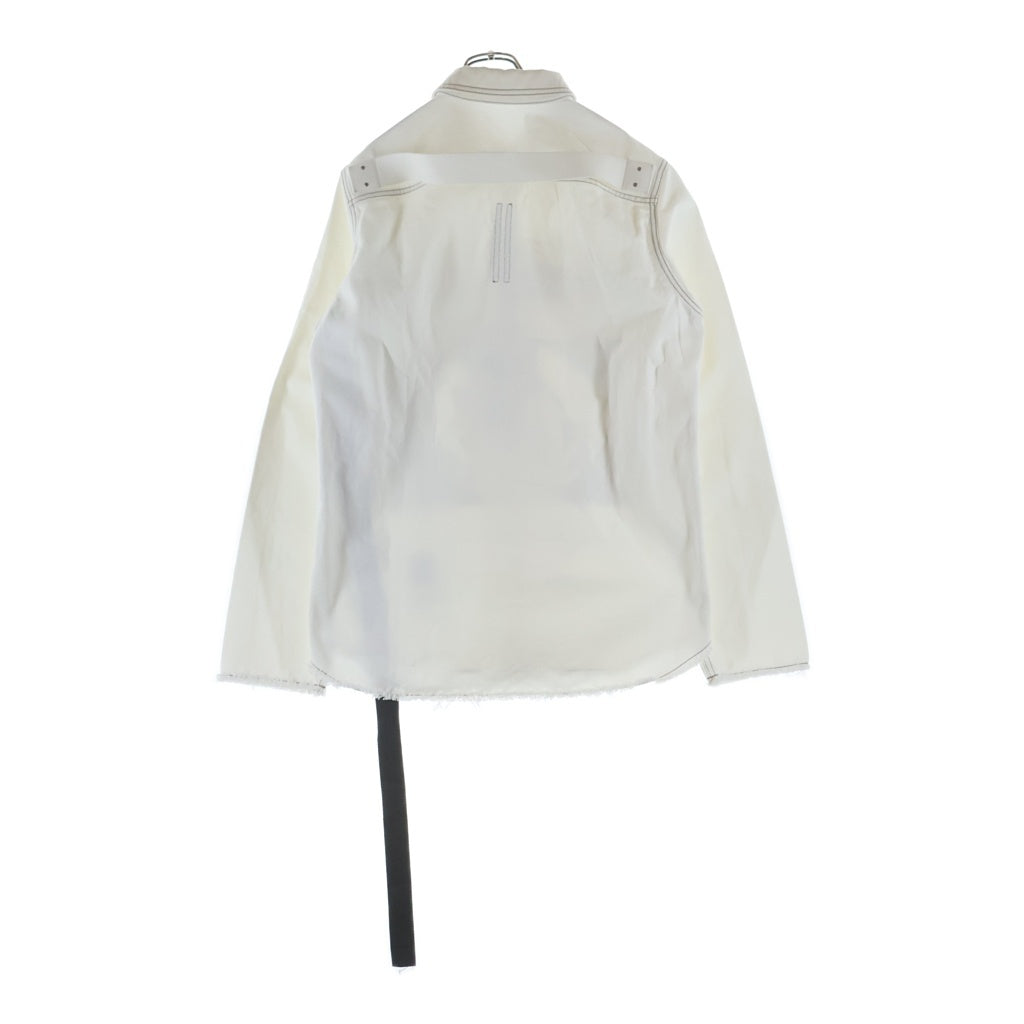 DRKSHDW(ダークシャドウ) OUTERSHIRT アウターシャツ デニムシャツジャケット ホワイト DU01E3755-DMWEP1