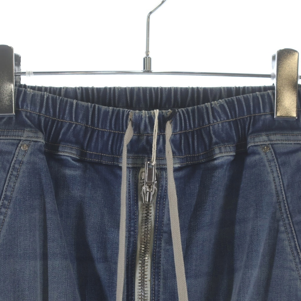 DRKSHDW(ダークシャドウ) DENIM DOUBLE CARGO JUMBO BELASデニム ダブルカーゴ ジャンボベラ ワイドデニムパンツ インディゴ DS01E3324-SDWB