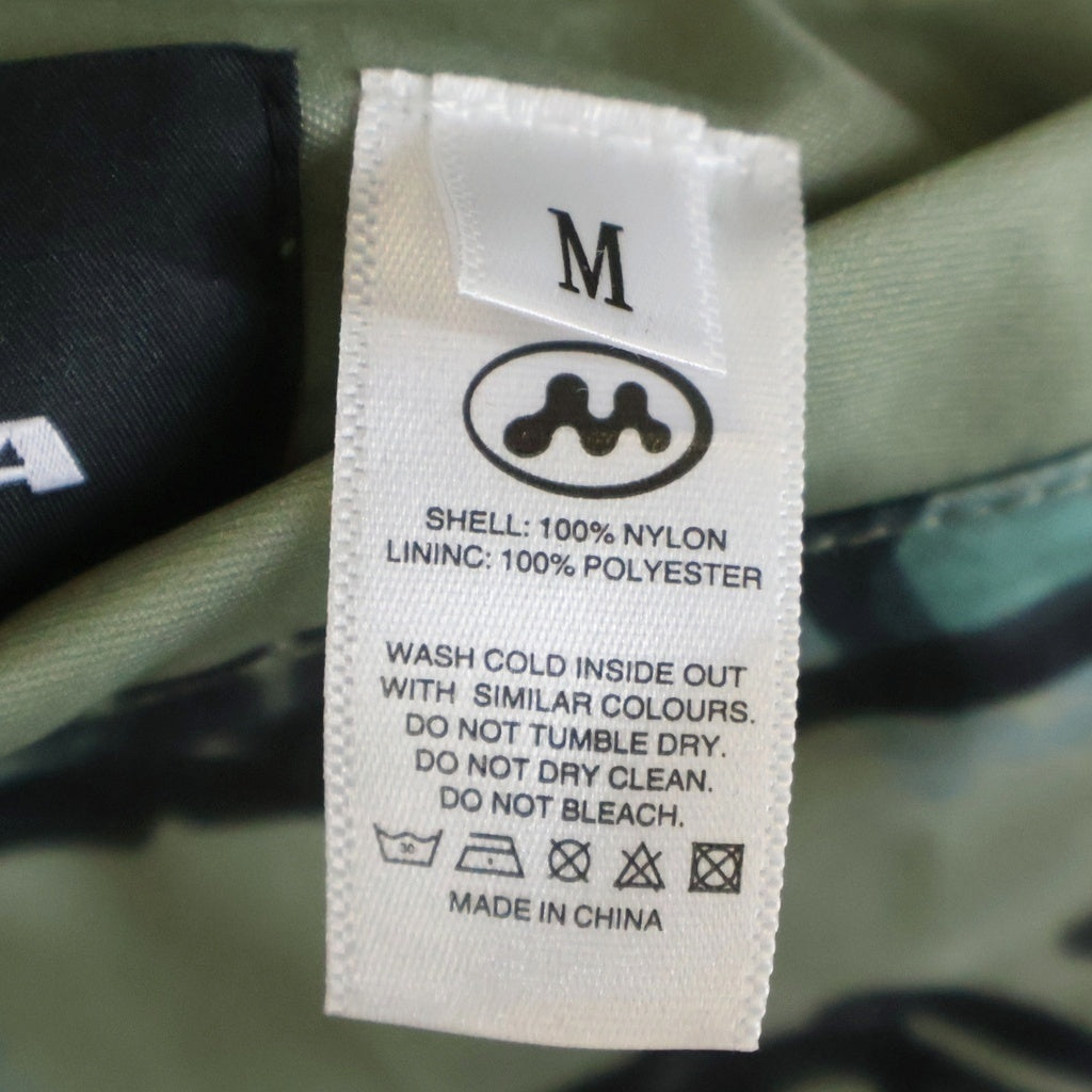 Mowalola(モワローラ) 25AW GRAFFITI BOMBER JACKET グラフィック ボンバージャケット カーキ