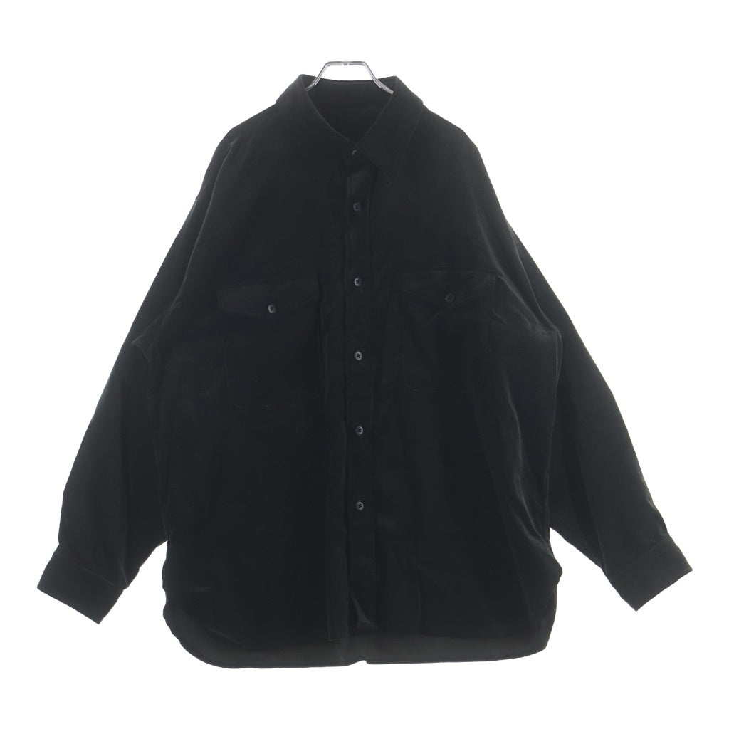 KAPTAIN SUNSHINE(キャプテンサンシャイン) 24AW Corduroy C.P.O Shirt Jacket KS24FSH08 エルボーパッチ コーデュロイCPOシャツジャケットブラウン