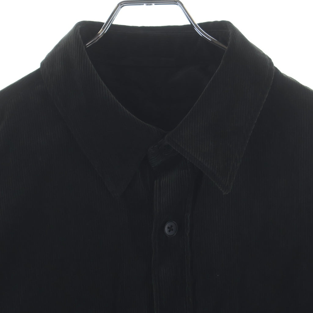 KAPTAIN SUNSHINE(キャプテンサンシャイン) 24AW Corduroy C.P.O Shirt Jacket KS24FSH08 エルボーパッチ コーデュロイCPOシャツジャケットブラウン