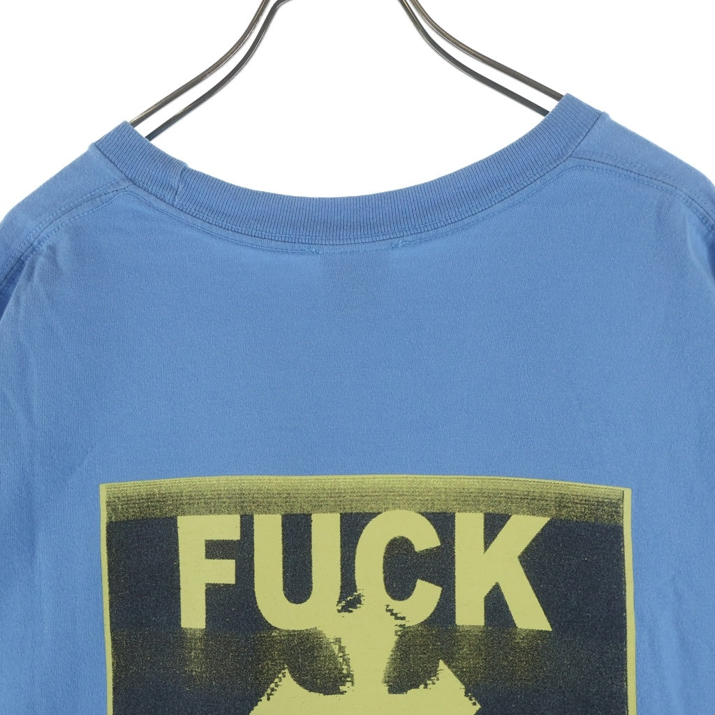 SUPREME(シュプリーム) 24AW Fuck Money Tee ファックマネー 半袖Tシャツ ブルー