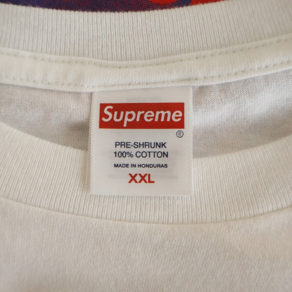 SUPREME(シュプリーム) 24AW Fuck Money Tee ファックマネー 半袖Tシャツ ホワイト
