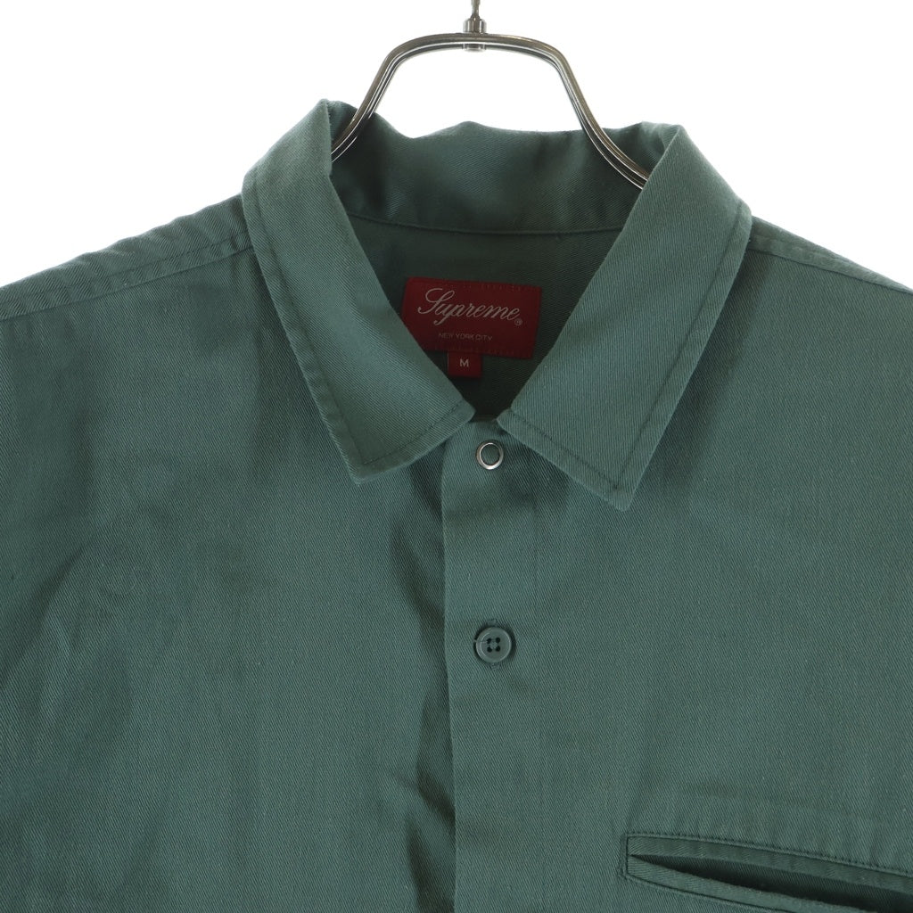 SUPREME(シュプリーム) 19AW High Powered Work Shirt ハイパワー ワークシャツ 長袖シャツ グリーン