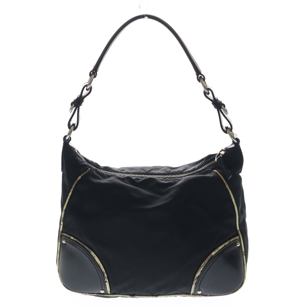 PRADA(プラダ) Nylon Hand Bag トライアングルロゴ ナイロンハンドバッグ ブラック レディース