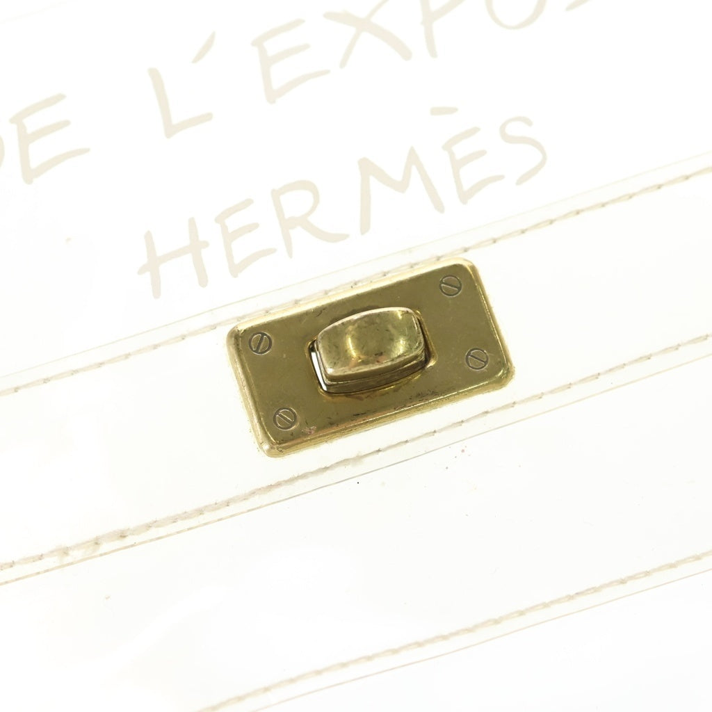 HERMES(エルメス) Vinyl Kelly ビニールケリー ハンドバッグ クリア