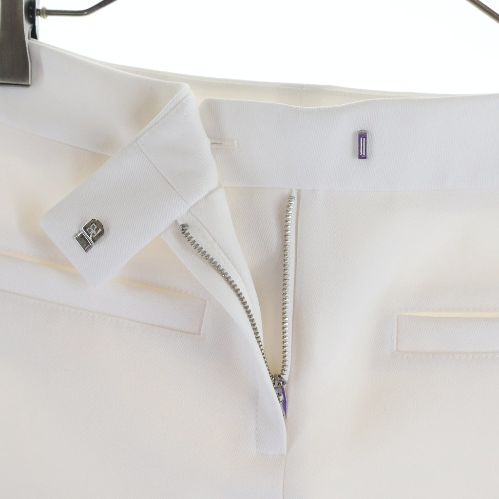 COURREGES(クレージュ) サスペンダー ミニスカート ホワイト 123CJU078PL00070001 レディース