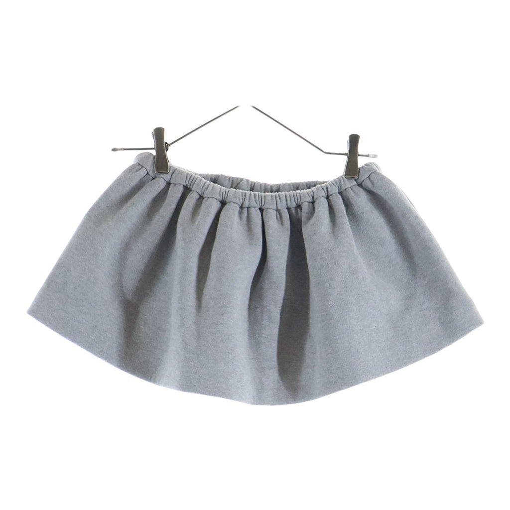 miumiu(ミュウミュウ) パデッド コットンフリース ミニスカート グレー MG2252 レディース