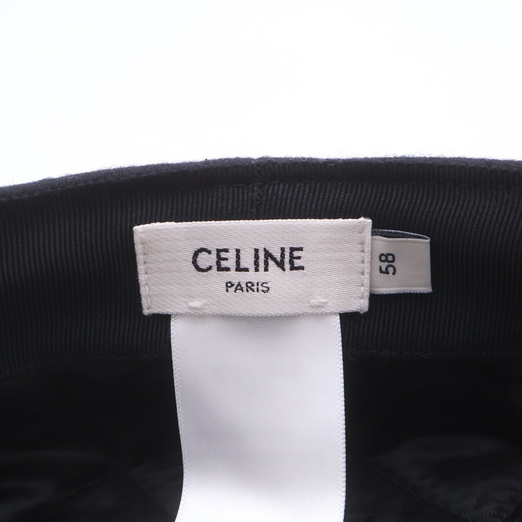 CELINE(セリーヌ) トリオンフ セーラーキャップ ネイビー 2AUS1327V レディース