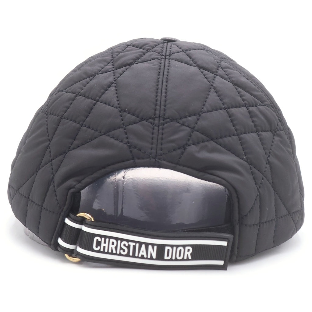 Christian Dior(クリスチャンディオール) D-PLAYER ベースボールキャップ 帽子 ブラック 25PCA922A153