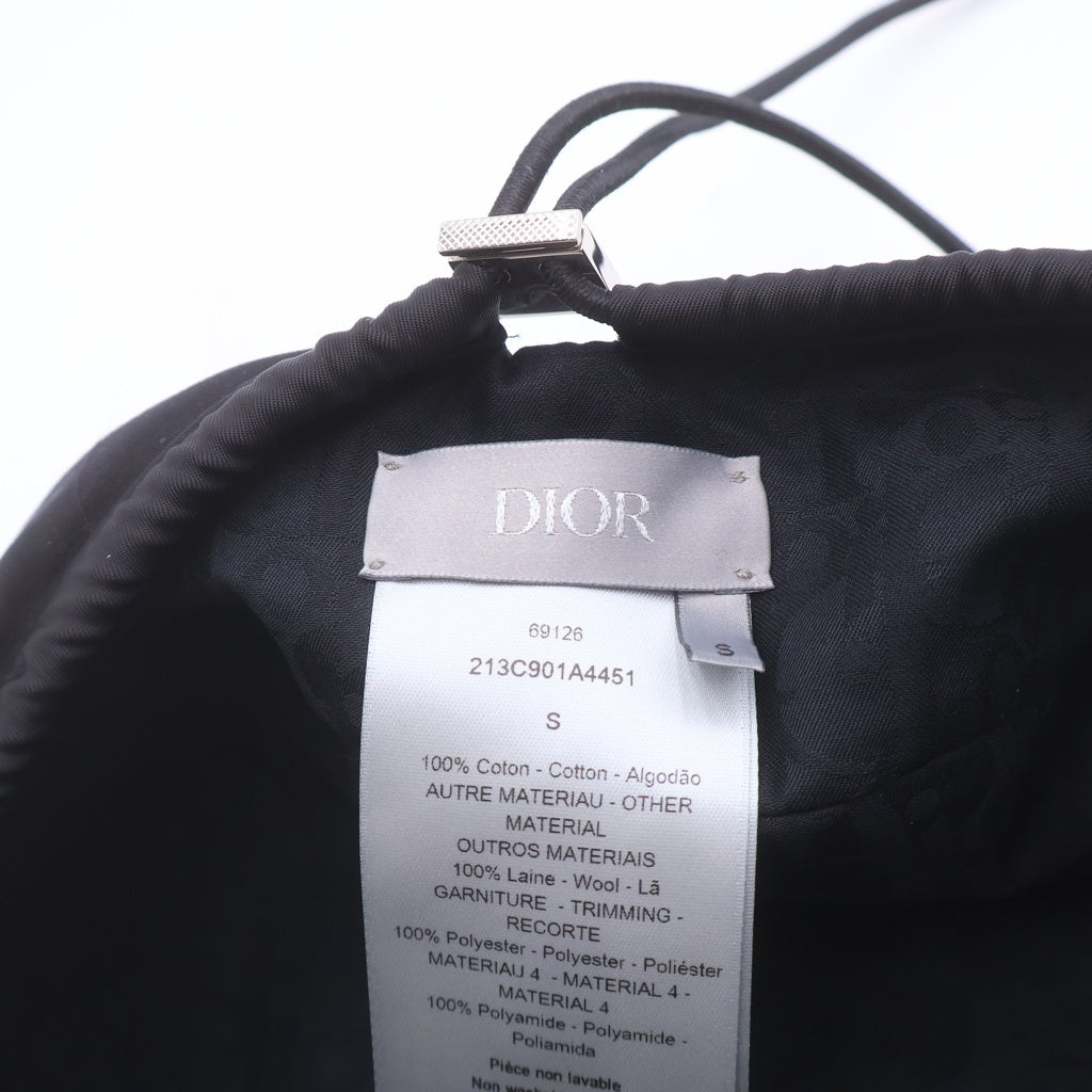DIOR(ディオール) ×sacai Beret Cotton Faille 213C901A4451 コットン