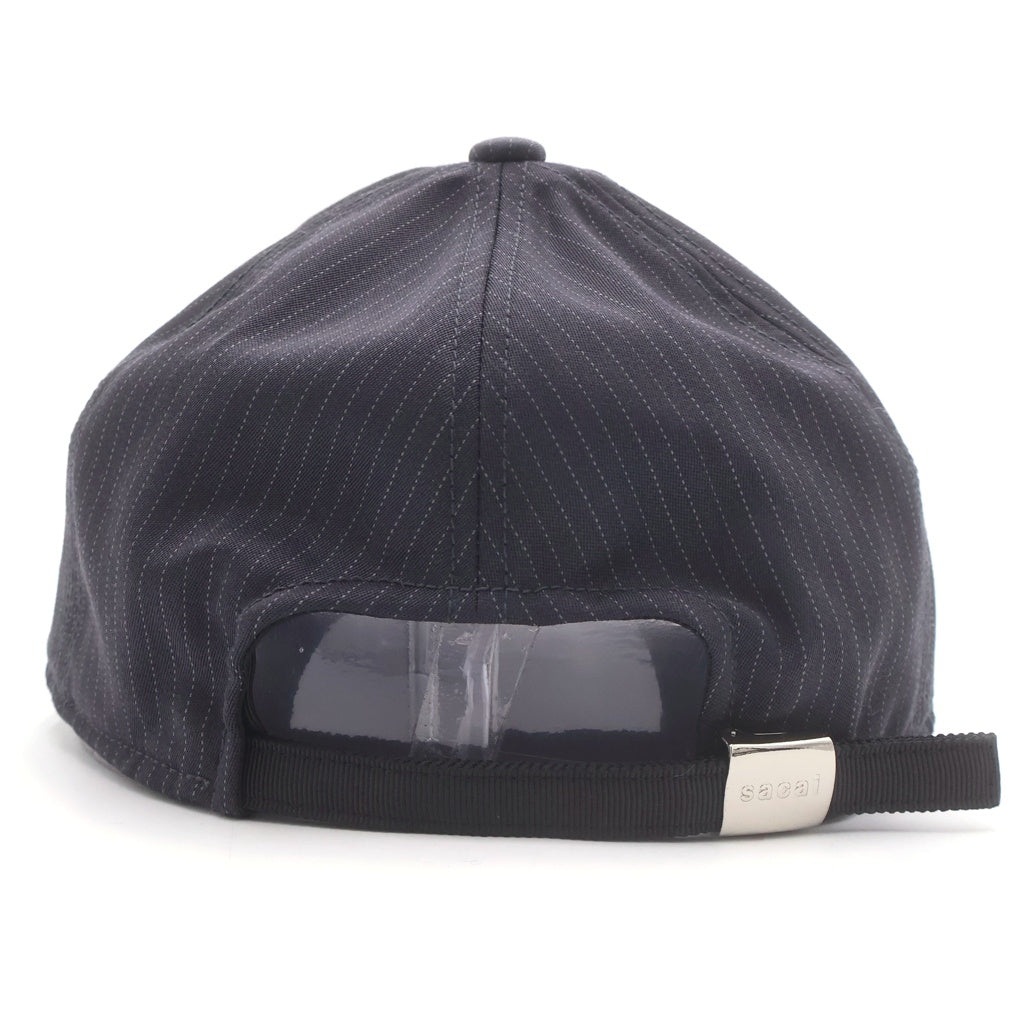 Sacai(サカイ) 25SS S CAP 25-0948S Sロゴキャップ 帽子 ネイビー
