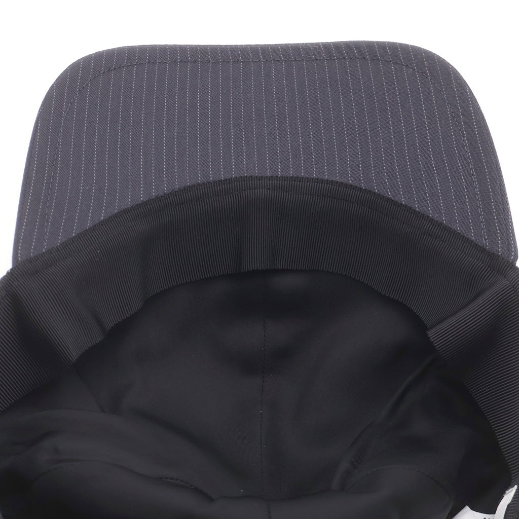 Sacai(サカイ) 25SS S CAP 25-0948S Sロゴキャップ 帽子 ネイビー