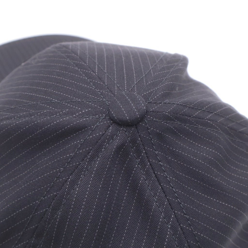 Sacai(サカイ) 25SS S CAP 25-0948S Sロゴキャップ 帽子 ネイビー