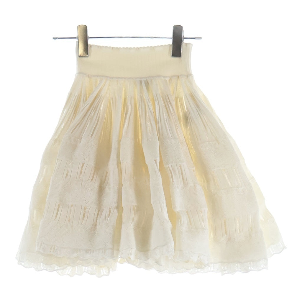 ALAIA(アライア) Crinoline Skirt AA9J21162M712 クリノリンスカート ホワイト レディース