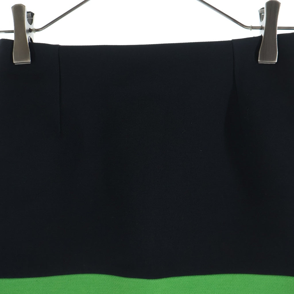 Christian Dior(クリスチャンディオール) 22SS シルク混 カラーブロックスカート レディース 221J36B1162 マルチ