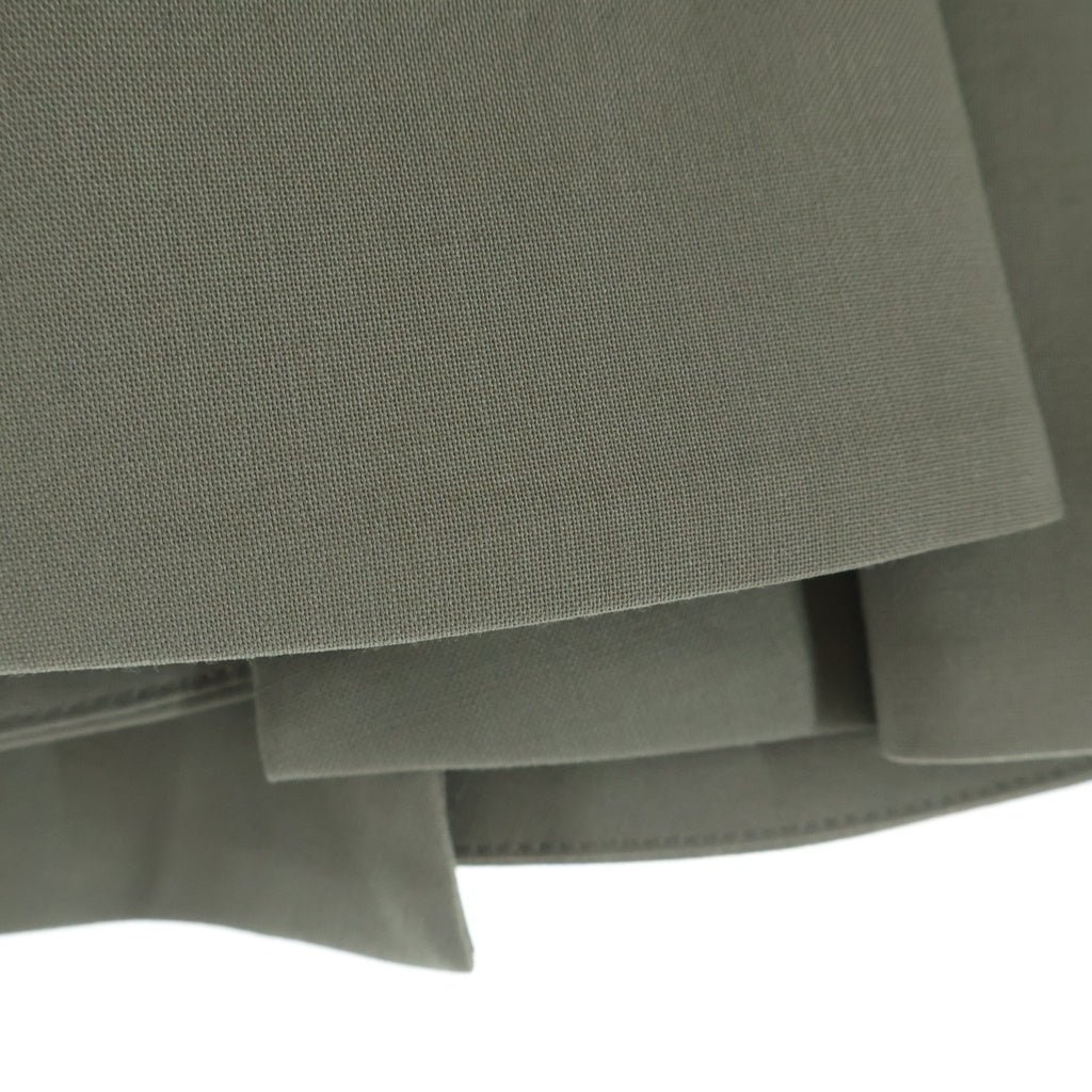 Sacai(サカイ) 25SS Suiting Shorts 25-07644 スーチング プリーツ ショーツ ハーフパンツ レディース カーキ