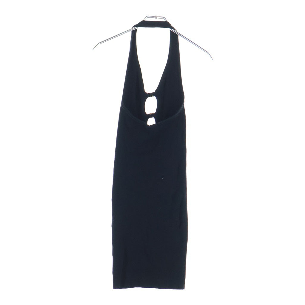 CELINE(セリーヌ) トリオンフ オープンバック シルク混 ミニドレス レディース 2AI60898T.38NO ブラック