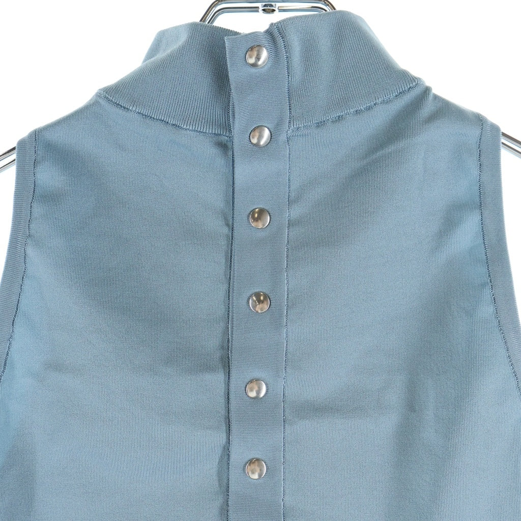 ALAIA(アライア) ハイネックノースリーブボディ トップス レディース AA9B02083M768 ブルー