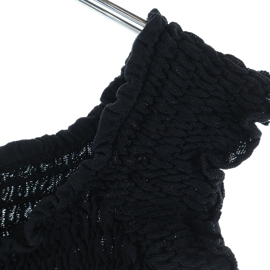 CELINE(セリーヌ) オフショルダー クロップトップ ブラック 2AE0P833X.38NO レディース