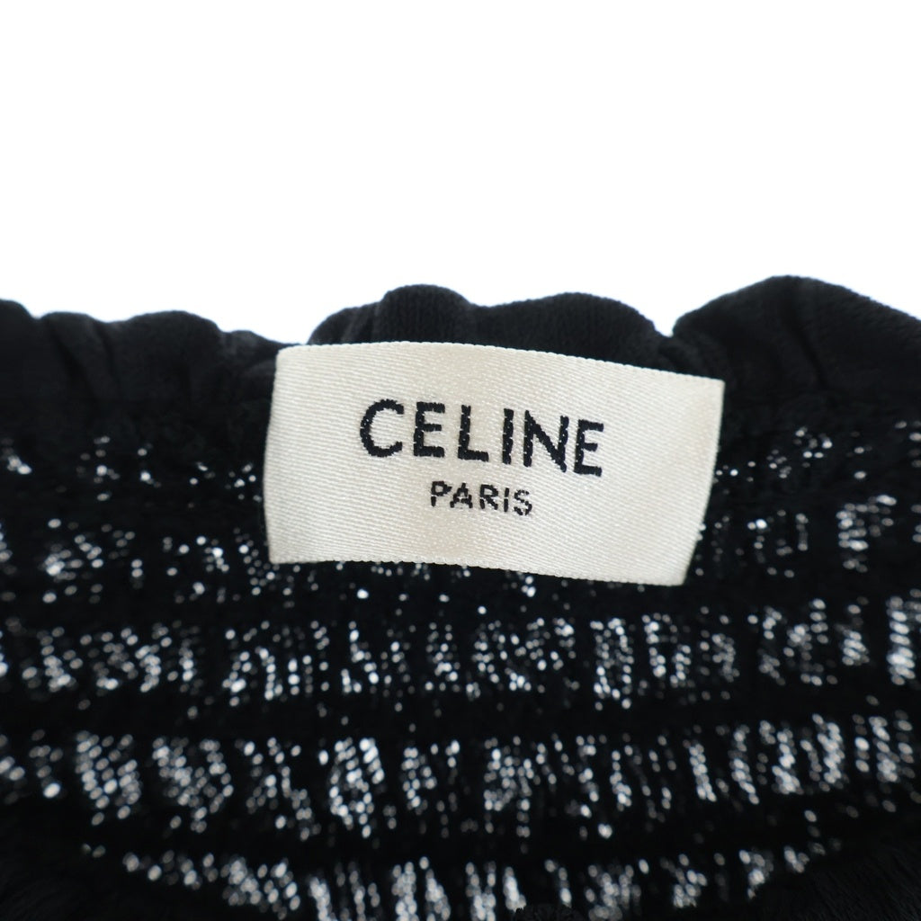 CELINE(セリーヌ) オフショルダー クロップトップ ブラック 2AE0P833X.38NO レディース