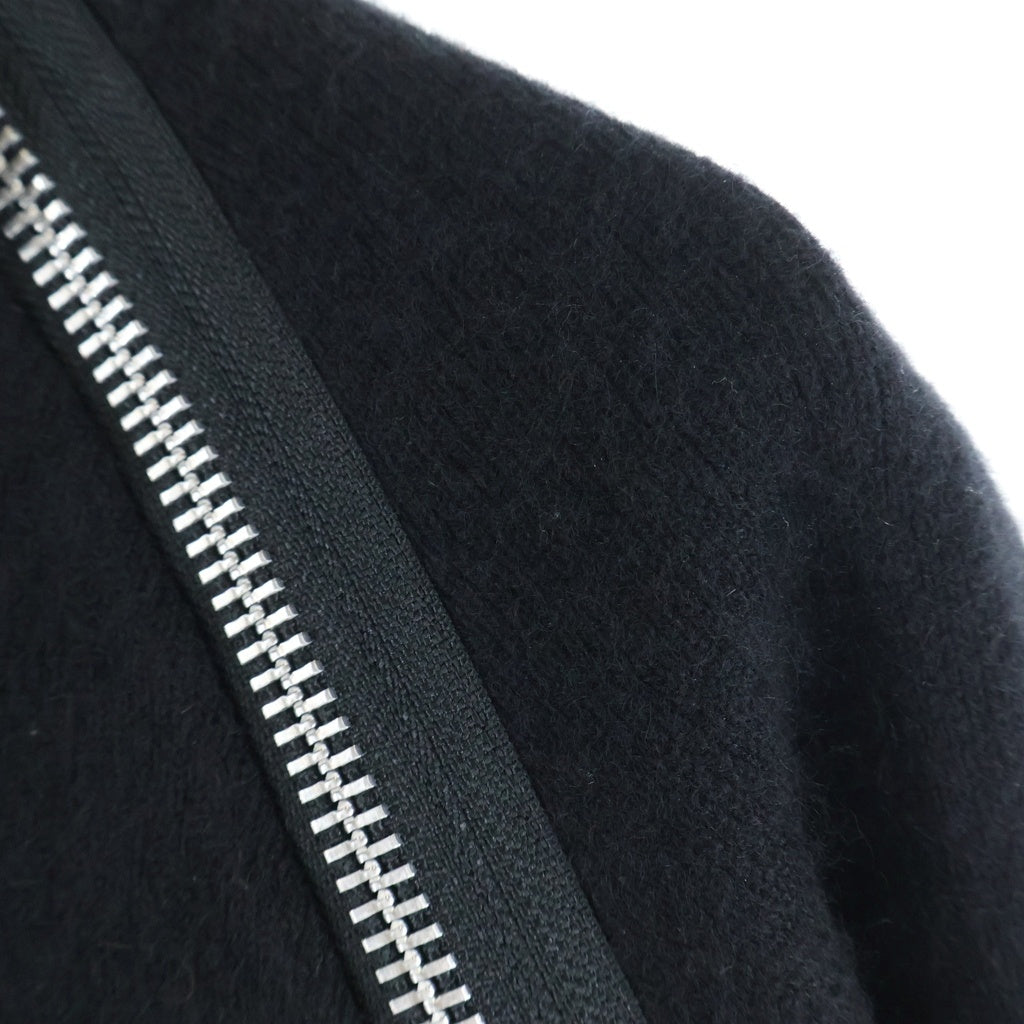Sacai(サカイ) カシミア ジップデザイン ニット ブラック SCW-090 レディース