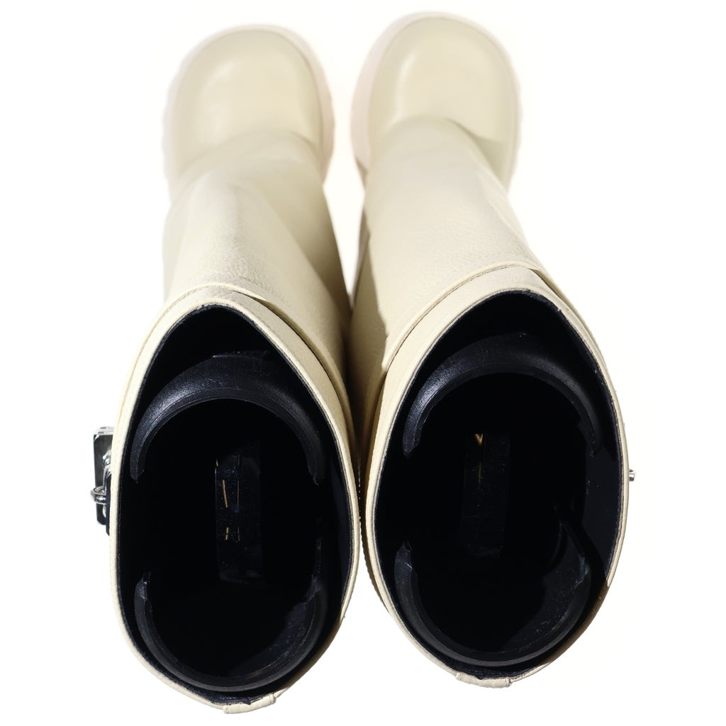 GIVENCHY(ジバンシィ) シャークロック ロングレザーブーツ レディース ベージュ