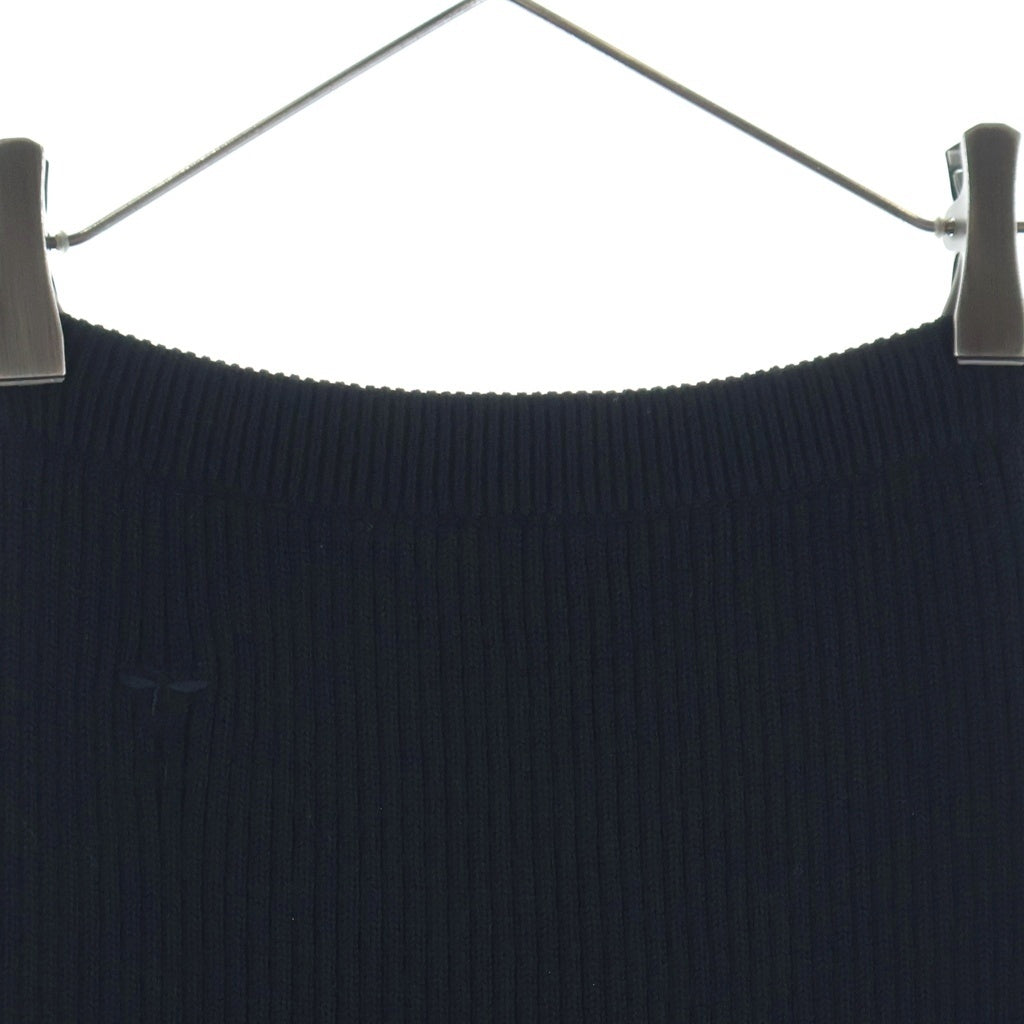 Christian Dior(クリスチャンディオール) ウール ロングスカート ブラック 344J01AM232 レディース