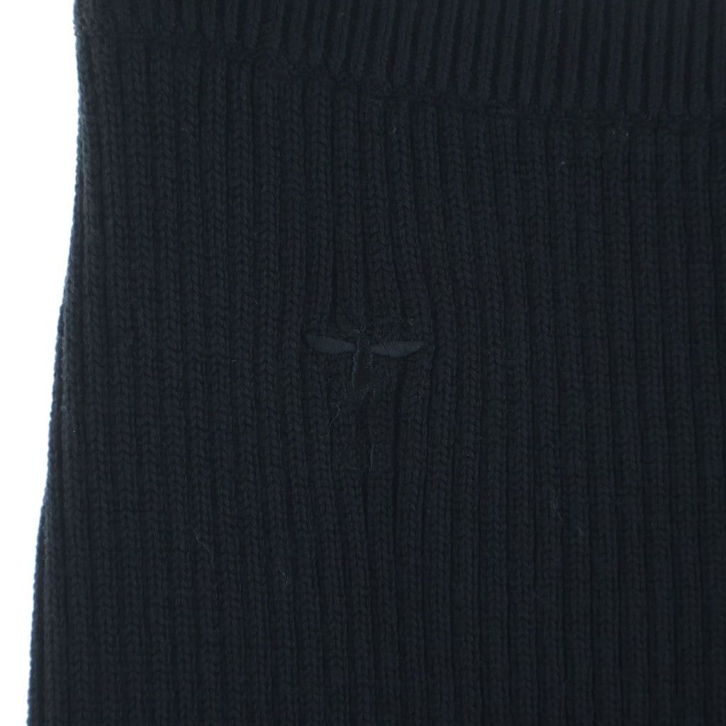 Christian Dior(クリスチャンディオール) ウール ロングスカート ブラック 344J01AM232 レディース