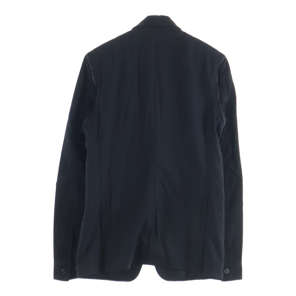 GIVENCHY(ジバンシィ) Zip Tailored Jacket 2B ジップ シングルテーラードジャケット ブラック 16S3249003