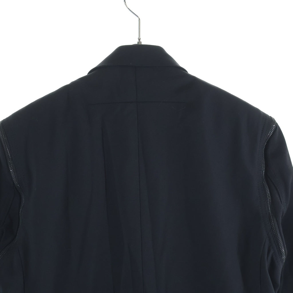 GIVENCHY(ジバンシィ) Zip Tailored Jacket 2B ジップ シングルテーラードジャケット ブラック 16S3249003
