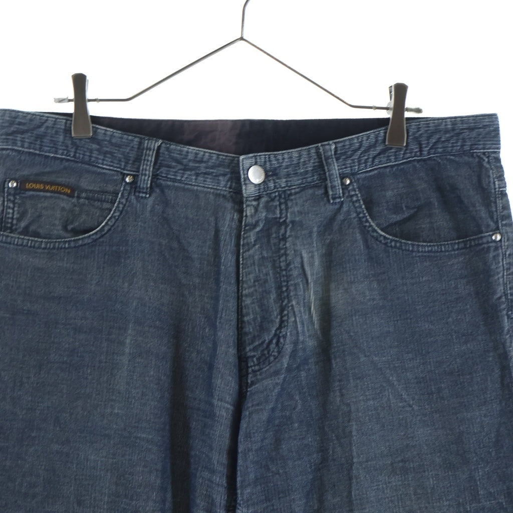 LOUIS VUITTON(ルイヴィトン) 15AW Corduroy Pants レザーパッチ