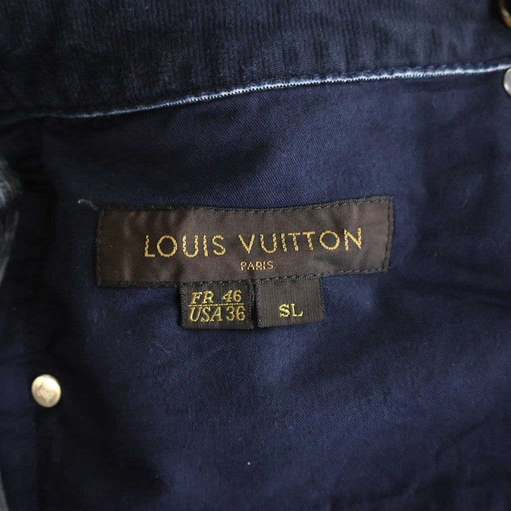 LOUIS VUITTON(ルイヴィトン) 15AW Corduroy Pants レザーパッチ